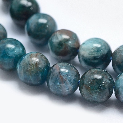 Natural Apatite Beads G-E481-05-6mm-1