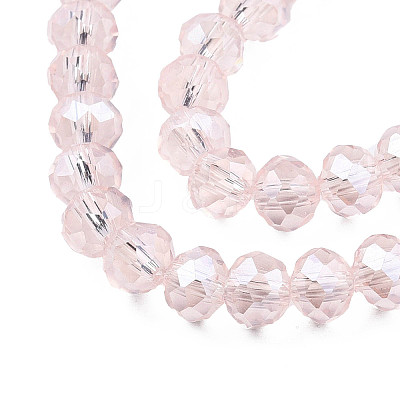Electroplate Glass Beads Strands EGLA-A034-T10mm-A03-1
