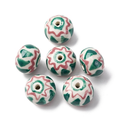 Handmade Porcelain Beads PORC-Q004-01D-1