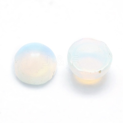 Opalite Cabochons G-P393-R10-4mm-1