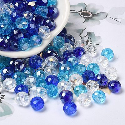 Glass Beads EGLA-A034-LM8mm-25-1
