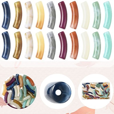 DIY Curved Tube Bracelet Making Kit DIY-FS0010-36-1