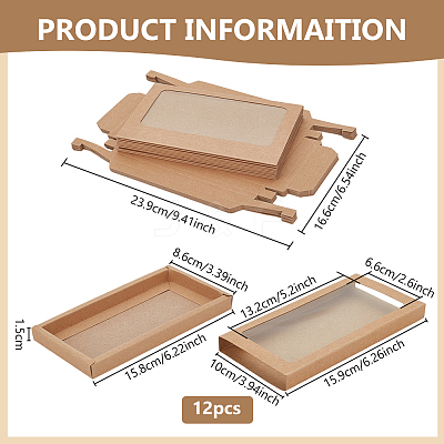 Kraft Paper Box CON-WH0001-26-1