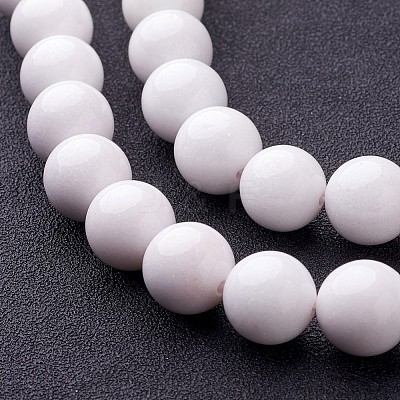 Natural Mashan Jade Round Beads Strands LS-G-D263-12mm-XS01-1