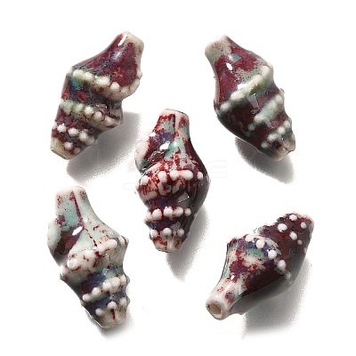 Handmade Porcelain Beads X-PORC-H013-03-1
