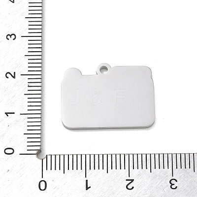 304 Stainless Steel Pendants SA-CBAE115-16P-1