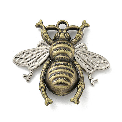 Tibetan Style Alloy Pendants PALLOY-M218-05AB-1