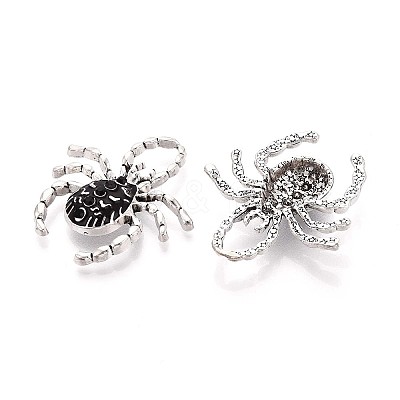 Alloy Rhinestone Enamel Pendants PALLOY-R151-67AS-01-1