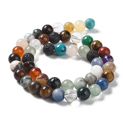 15 inch Round Gemstone Strands X-GSR4mmC170-1