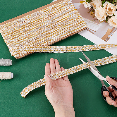 Polyester Braided Ribbons OCOR-WH0120-13B-1