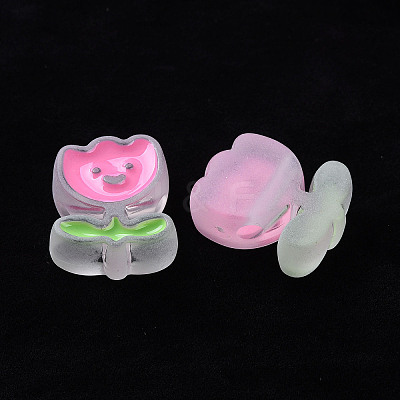 Transparent Acrylic Beads MACR-S374-03B-07-1