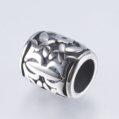 304 Stainless Steel Beads STAS-I072-035AS-1
