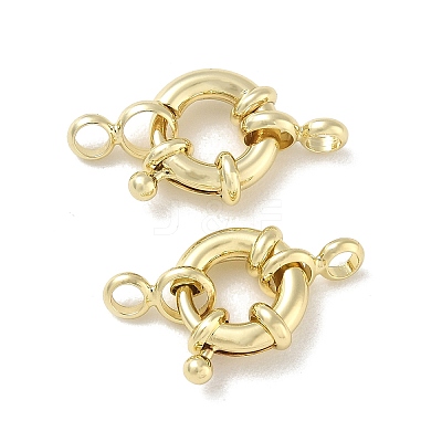 Brass Spring Ring Clasps KK-CBAD851-02G-01-1