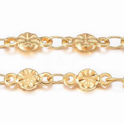 Ion Plating(IP) 304 Stainless Steel Link Chains CHS-H009-21G-1