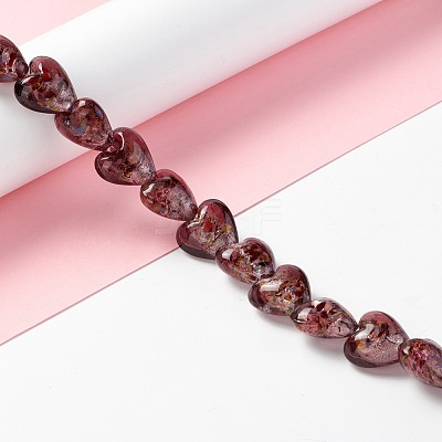 Handmade Lampwork Beads Strands LAMP-D015-09B-1