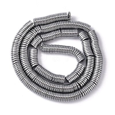 Electroplate Non-magnetic Synthetic Hematite Beads Strands X-G-J216E-08-1