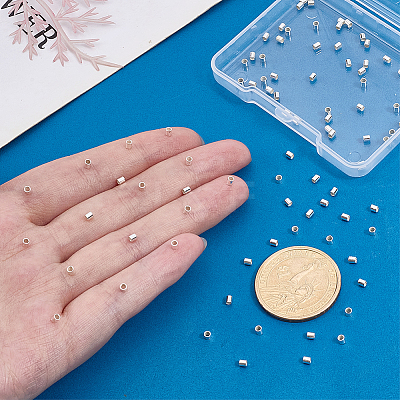 90Pcs 925 Sterling Silver Spacer Beads FIND-PH0059-78A-1