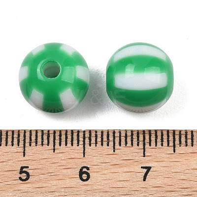 Opaque Acrylic Beads OACR-D314-07J-1