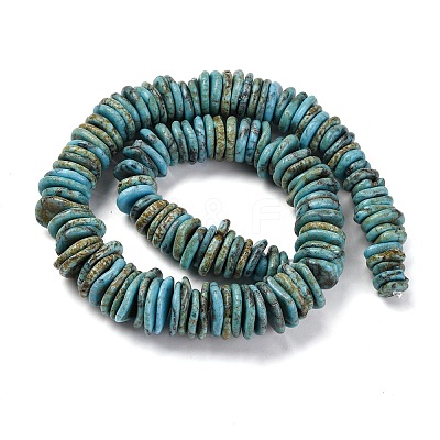 Graduated Synthetic Turquoise Beads Strands G-A237-01D-1