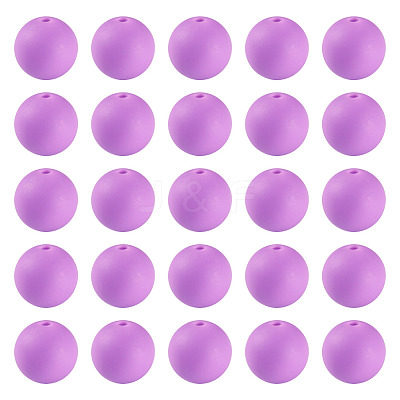 50Pcs Food Grade Eco-Friendly Silicone Beads SIL-TADJ0001-03B-1