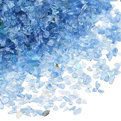 Glass Chip Beads GL-CBAB547-01-1