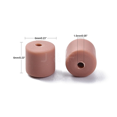 Polymer Clay Bead Strands CLAY-T001-C19-1