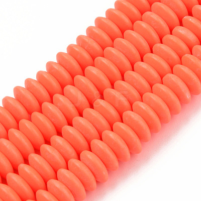 Handmade Polymer Clay Beads Strands X-CLAY-N008-064-A10-1