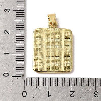 Rack Plating Brass Pendants KK-B092-42G-R-1