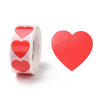 Heart Paper Stickers X1-DIY-I107-01E-1