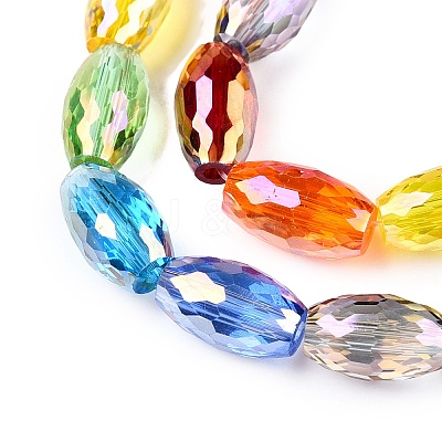 Transparent Glass Beads Strands GLAA-T023-A22-01-1