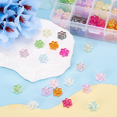 150Pcs 10 Colors Electroplate Glass Beads EGLA-TA0013-65-1