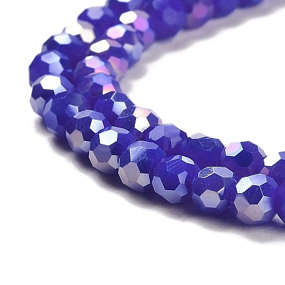 Opaque Glass Beads Stands EGLA-A035-P4mm-B07-1
