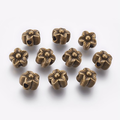 Tibetan Style Alloy Beads X-MPDL-5452-AB-LF-1
