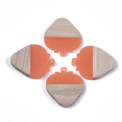 Resin & Wood Pendants RESI-S358-42A-1