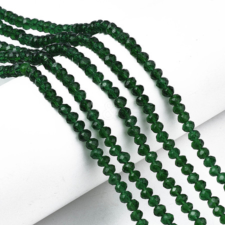 Glass Beads Strands X-EGLA-A034-T4mm-D24-1