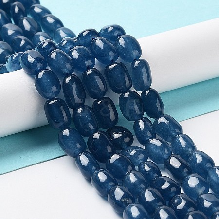 Natural White Jade Beads Strands X-G-E614-B01-09-1
