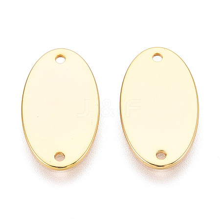 Brass Links/Connector Charms KK-T077-71G-1