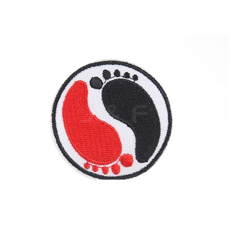 Computerized Embroidery Cloth Iron on/Sew on Patches PW-WG8AF3A-03-1