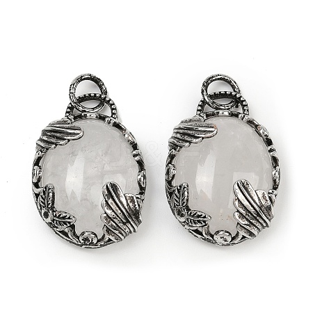 Natural Quartz Crystal Pendants G-Z101-02AS-11-1