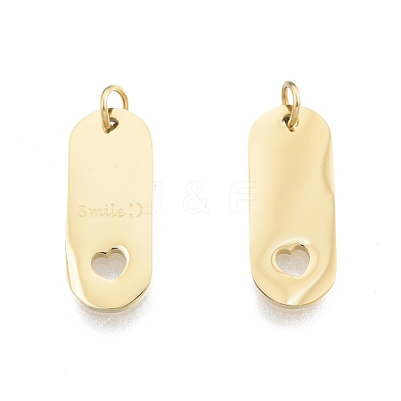 Ion Plating(IP) 304 Stainless Steel Pendants LS-STAS-T060-34G-1