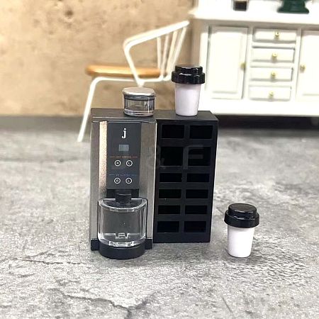 Miniature Plastic Coffee Maker MIMO-PW0003-139B-1