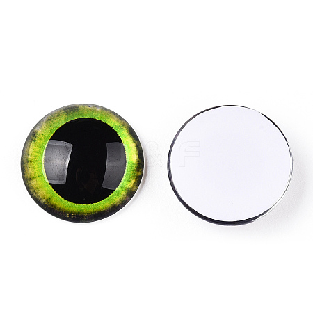 Glass Cabochons GGLA-T004-04I-1