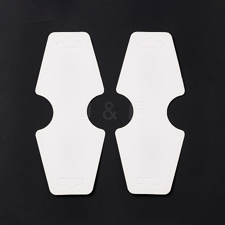 Blank Cardboard Necklace Display Cards CDIS-A004-01A-1
