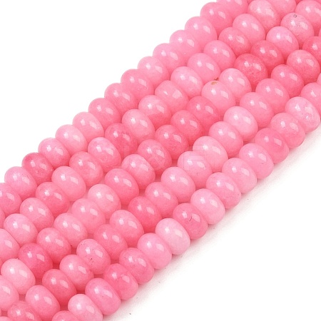 Dyed Natural White Jade Beads Strands G-G107-A28-01-1