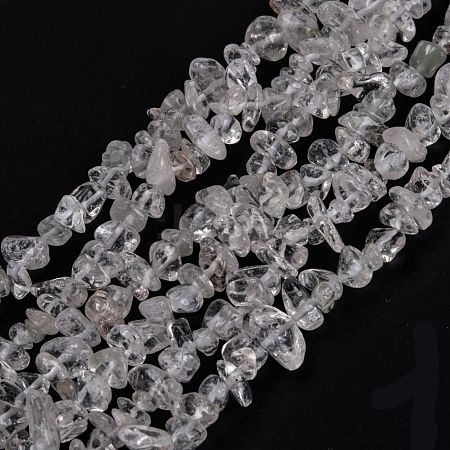 Natural Quartz Crystal Beads Strands G-F703-03-1