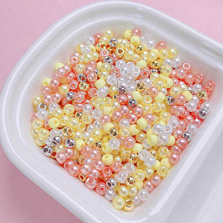 Opaque Acrylic Beads OACR-CJC0001-28G-1