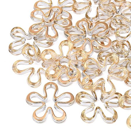 Transparent Acrylic Beads AC-N166-10A-1