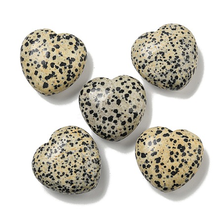 Natural Dalmatian Jasper Statues Ornaments G-P531-03M-1