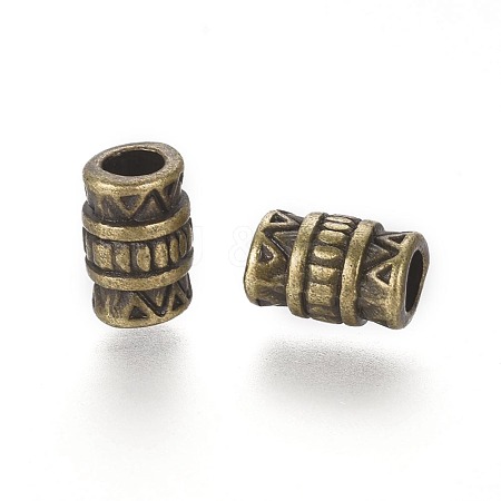 Tibetan Style Alloy Beads X-MLF0506Y-NF-1