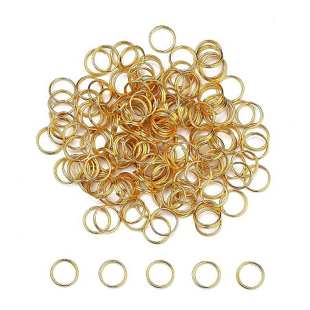 Iron Split Rings JRD10MM-01G-01-NF-1